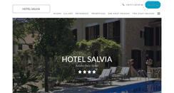Desktop Screenshot of hotelsalvia.com